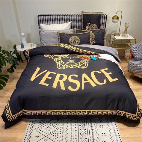 versace replica blanket|versace look a like bedding.